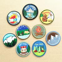 Sewing on Patch, Cloth, Embroidery, different size for choice & different styles for choice, Sold By PC