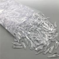 Akryl Häng, pilspets, formsprutning, DIY & fasetterad, klar, 12x38mm, Ca 450PC/Bag, Säljs av Bag