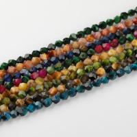 Tiger Eye Beads, du kan DIY & facetteret, flere farver til valg, 8mm, Ca. 48pc'er/Strand, Solgt af Strand
