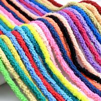Polymer Clay karoliukai, Slyvos ώiedas, Pasidaryk pats, daugiau spalvų pasirinkimas, 6mm, Parduota už Apytiksliai 15 Inch Strand