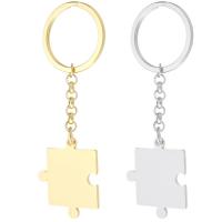Stainless Steel Key Clasp, 304 Stainless Steel, plated, more colors for choice, 93mm, Sold By Set