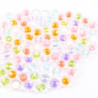 Bead in Bead Acrylic Beads, injection moulding, DIY, mixed colors, 2-20mm, Sold By Bag