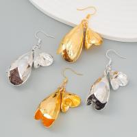 Zinc Alloy Drop Earrings Tulip plated fashion jewelry & for woman Sold By Pair