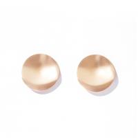 Zinc Alloy Stud Earring plated fashion jewelry & for woman golden Sold By Pair