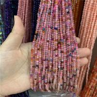 Gemstone Jewelry Beads, Natural Stone, DIY & faceted, more colors for choice, 3mm, Sold Per Approx 14.96 Inch Strand