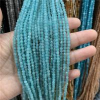 Gemstone Jewelry Beads, Natural Stone, DIY & faceted, more colors for choice, 3mm, Sold Per Approx 14.96 Inch Strand