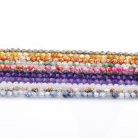 Gemstone Jewelry Beads, DIY & faceted, more colors for choice, 8mm, Approx 48PCs/Strand, Sold By Strand