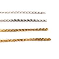 Titanium Steel Chain, Vacuum Ion Plating, DIY & different size for choice & rolo chain, more colors for choice, Sold By m