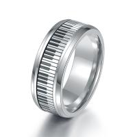 Edelstahl Ringe, 304 Edelstahl, Ringform, Modeschmuck & poliert & unisex & verschiedene Größen vorhanden, originale Farbe, verkauft von PC