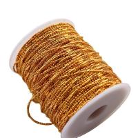 Brass Ball Chain, plated, more colors for choice, 1.50mm, 88m/Spool, Sold By Spool