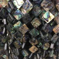 Abalone Shell Beads, Rhombus, Carved, DIY, mixed colors, 12mm, Sold Per Approx 38 cm Strand
