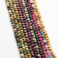 Tiger Eye Beads, du kan DIY & facetteret, flere farver til valg, 8mm, Solgt Per Ca. 14.96 inch Strand