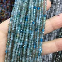 Perles bijoux en pierres gemmes, pierre gemme, DIY & facettes, plus de couleurs à choisir, 3mm, Environ 122PC/brin, Vendu par brin