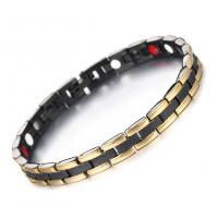 Bijoux bracelet en acier inoxydable, Acier titane, bijoux de mode & unisexe, 6.50mm, Longueur:Environ 7.87 pouce, Vendu par PC