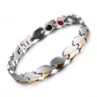Bijoux bracelet en acier inoxydable, Acier inoxydable 304, bijoux de mode & unisexe, 10mm, Longueur Environ 8.07 pouce, Vendu par PC