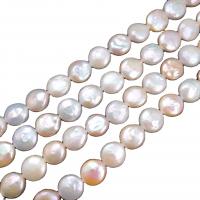 Barok ferskvandskulturperle Beads, Ferskvandsperle, Naturligt & du kan DIY, hvid, 12-13mm, Solgt Per 34-40 cm Strand