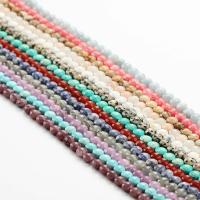 Gemstone Jewelry Beads, Natural Stone, Flat Round, DIY & different materials for choice & different size for choice & faceted, more colors for choice, Sold Per Approx 14.96 Inch Strand