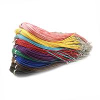 Cuerdas para Collares, Cordón de cera, unisexo, más colores para la opción, 1.50mm, longitud:aproximado 45 cm, aproximado 100PCs/Bolsa, Vendido por Bolsa
