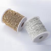 Brass Ball Chain with plastic spool plated DIY nickel lead & cadmium free Approx Sold By Spool