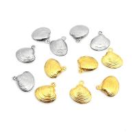Stainless Steel Animal Pendants 304 Stainless Steel Shell Galvanic plating fashion jewelry & DIY & Unisex & machine polishing Approx 1.2mm Sold By PC