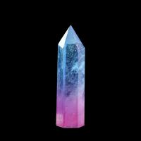 Clear Quartz Point Decoration, more colors for choice, Sold By PC