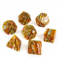 Lampwork Dice mixed colors 15-20mm Sold By PC