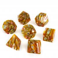 Lampwork Kostka, mieszane kolory, 15-20mm, sprzedane przez PC