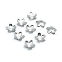 Stainless Steel Bead Cap 304 Stainless Steel Flower Vacuum Ion Plating DIY & machine polishing Approx 2mm Sold By Bag