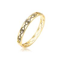 Cubic Zirconia Micro Pave Brass Bracelet, 18K gold plated, Adjustable & different styles for choice & micro pave cubic zirconia & for woman & enamel, Sold By PC
