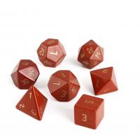 Red Jasper Dice red 15-20mm Sold By PC
