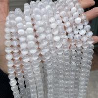 Gypsum Stone Beads Round DIY 8mm Approx Sold By Strand