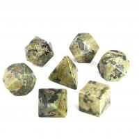 Jade African Dice Carved mixed colors 15-20mm Sold By PC