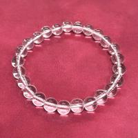 Gemstone Bracelets, Round, polished, different materials for choice, more colors for choice, 8mm, Length:Approx 7.09 Inch, Sold By PC