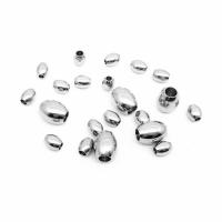 304 Stainless Steel Positioning Bead, machine polished, hardwearing & DIY & different size for choice & different styles for choice, original color, 100PCs/Bag, Sold By Bag