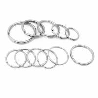 Stainless Steel Split Ring, 304 Stainless Steel, Donut, machine polished, DIY & machine polishing & different size for choice, original color, 500PCs/Bag, Sold By Bag