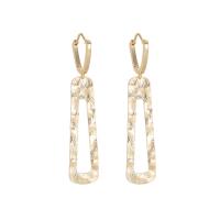 Brass Leverback Earring gold color plated fashion jewelry & for woman nickel lead & cadmium free Sold By Lot