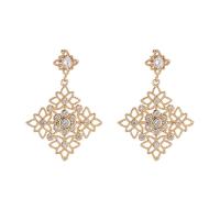 Cubic Zirconia Micro Pave Brass Earring, plated, fashion jewelry & different styles for choice & micro pave cubic zirconia & for woman, more colors for choice, nickel, lead & cadmium free, 10Pairs/Lot, Sold By Lot