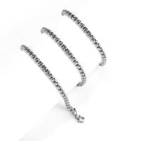 Stainless Steel smycken halsband, 304 rostfritt stål, rostfritt stål Karbinlås, plated, Unisex, fler färger för val, Säljs av PC