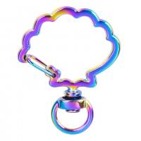 Zinc Alloy Key Clasp multi-colored Sold By PC