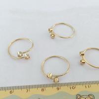 Gold-filled base de aro para anel, 14K cheio de ouro, DIY & tamanho diferente para a escolha, dourado, níquel, chumbo e cádmio livre, 3mm, vendido por PC