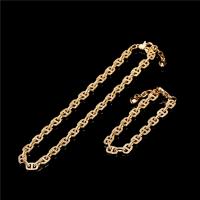 Brass Necklace, fashion jewelry & different styles for choice & for woman & with rhinestone, nickel, lead & cadmium free, 5*8mm, Length:Approx 15.75 Inch, Approx 8.66 Inch, Sold By PC