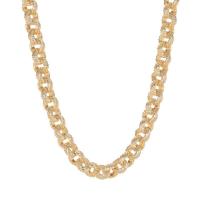 Brass Necklace Stick gold color plated fashion jewelry nickel lead & cadmium free 8.30mm Length 20.26 Inch Sold By PC
