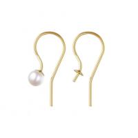 Gold Filled Pearl Post, 14K gold-filled, DIY, golden, nickel, lead & cadmium free, 9x20mm, Sold By Pair
