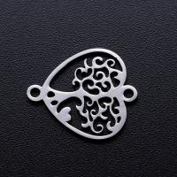 Stainless Steel Connector 201 Stainless Steel Tree Vacuum Ion Plating fashion jewelry & polished & DIY & Unisex Sold By Bag