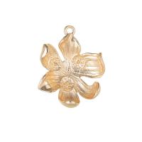 Brass Bead Cap Flower gold color plated DIY nickel lead & cadmium free Sold By PC