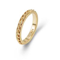 Solidny srebrny pierścień, 925 Srebro, Powlekane, różnej wielkości do wyboru & dla kobiety, dostępnych więcej kolorów, sprzedane przez PC