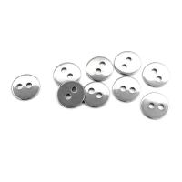 304 Stainless Steel Chain Tab, Round, machine polished, fashion jewelry & DIY & Unisex, original color, 12mm, Hole:Approx 2.2mm, Sold By PC