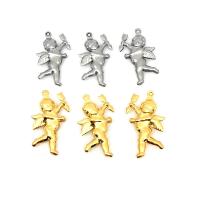Stainless Steel Pendants 304 Stainless Steel Angel Galvanic plating fashion jewelry & polished & DIY & Unisex Approx 1mm Sold By Bag