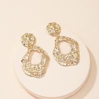 Zinklegierung Ohrringe, goldfarben plattiert, Modeschmuck & für Frau, frei von Nickel, Blei & Kadmium, 70x37mm, verkauft von Paar