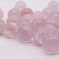 Rose Quartz Ball Sphere Round polished Unisex pink 20-22mm Sold By PC